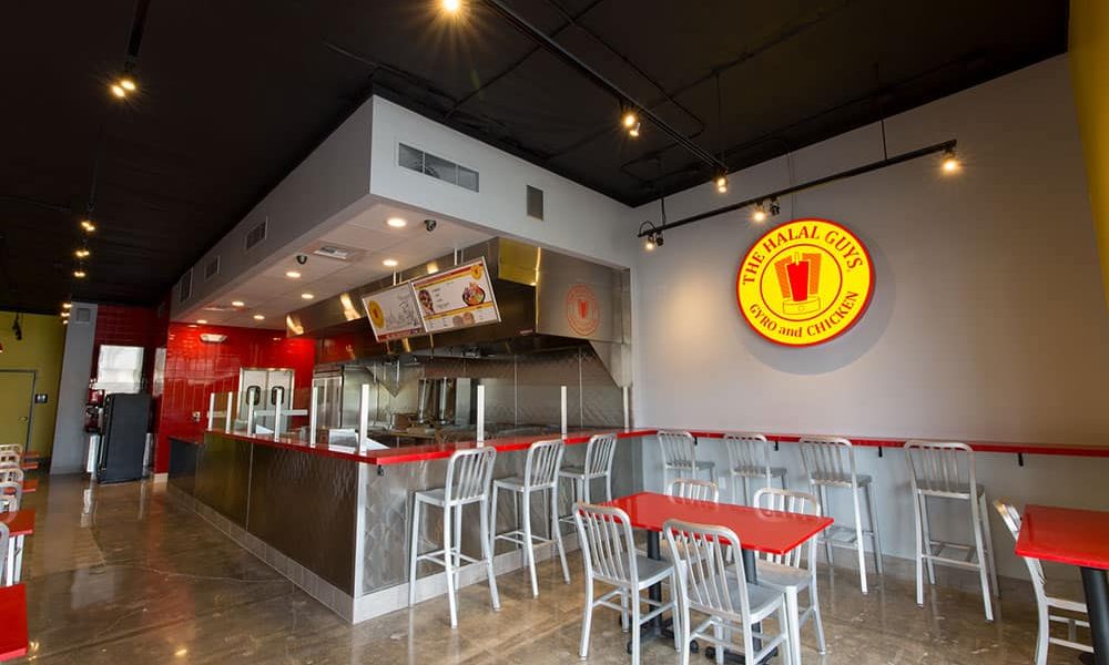 halal guys interior