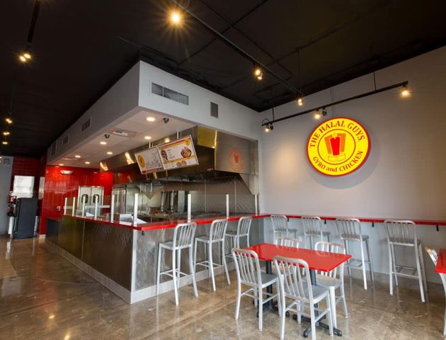 halal guys interior