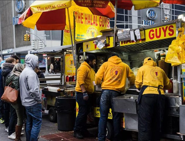 halal guys food cart