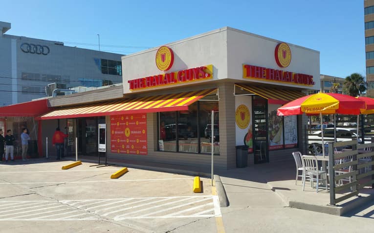 Halal guys exterior