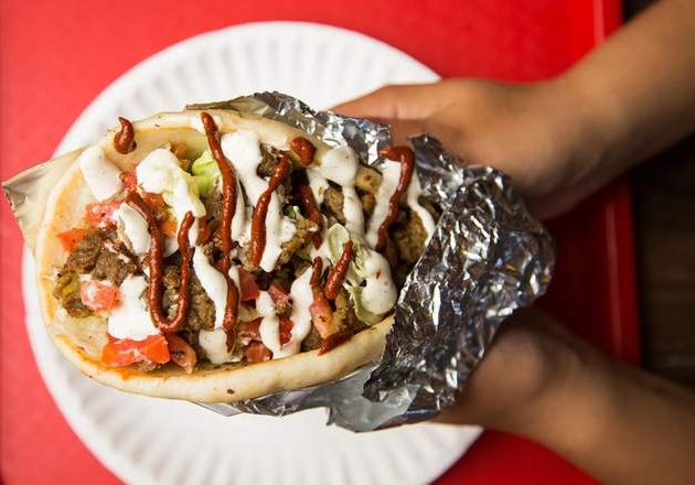 Halal guys buritto