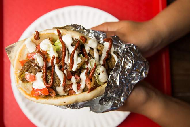 Halal guys buritto