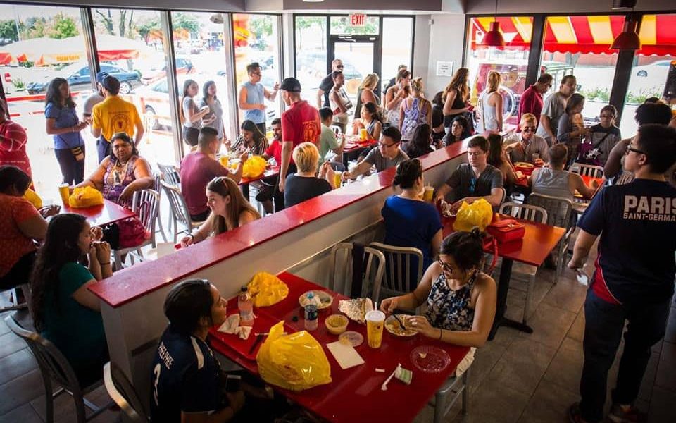 halal guys interior