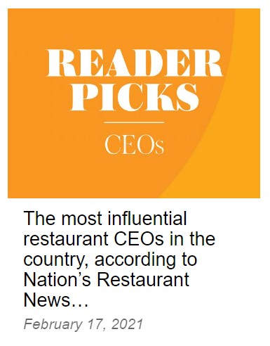 influential restaurant CEOs list