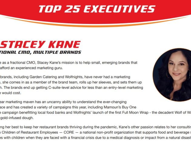 Wolfnights franchise fractional CMO named to top execs list